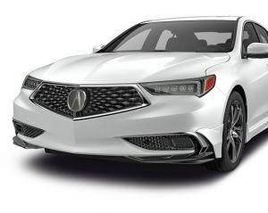 Накладки переднего бампера оригинал для Acura TLX